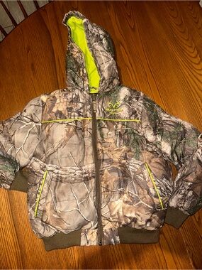 Realtree Neon Lime Fleece Hoodie